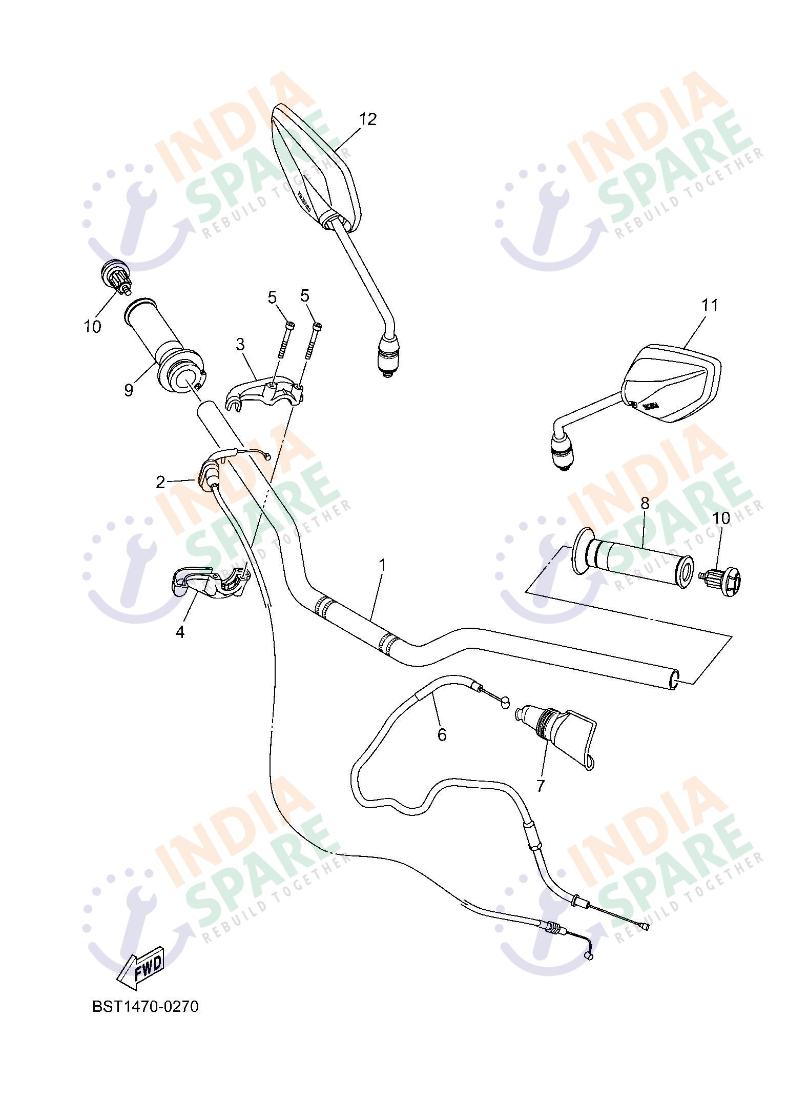 STEERING HANDLE & CABLE